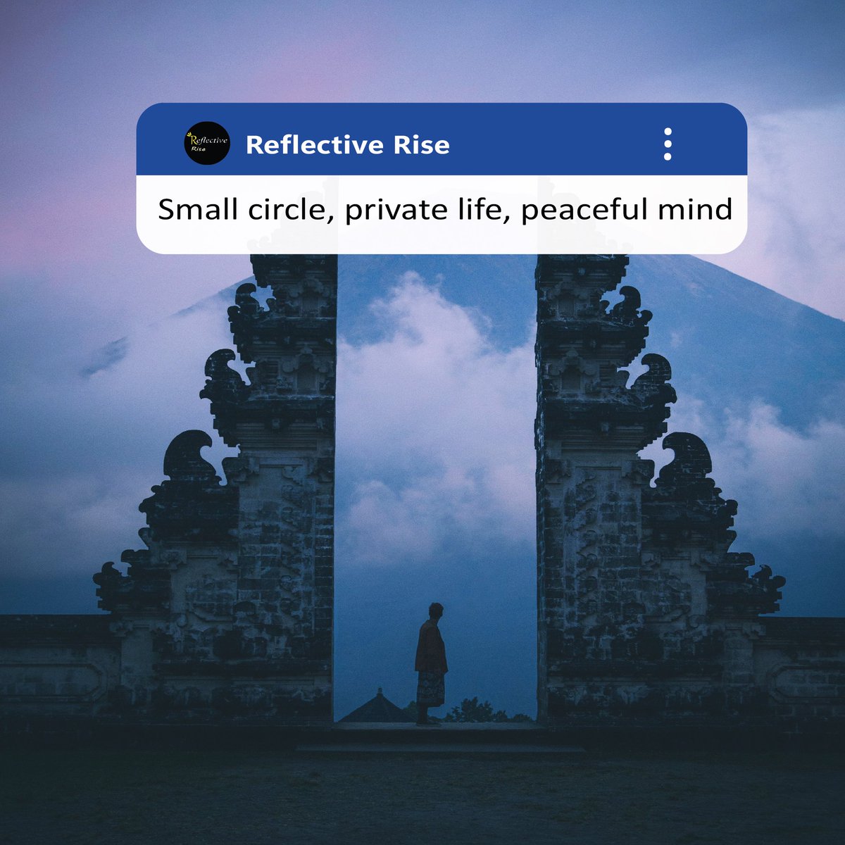 Small circle, private life, peaceful mind

#introvertlife #peacefulliving #minimalistlifestyle #quietmoments #simplejoys #innerpeace