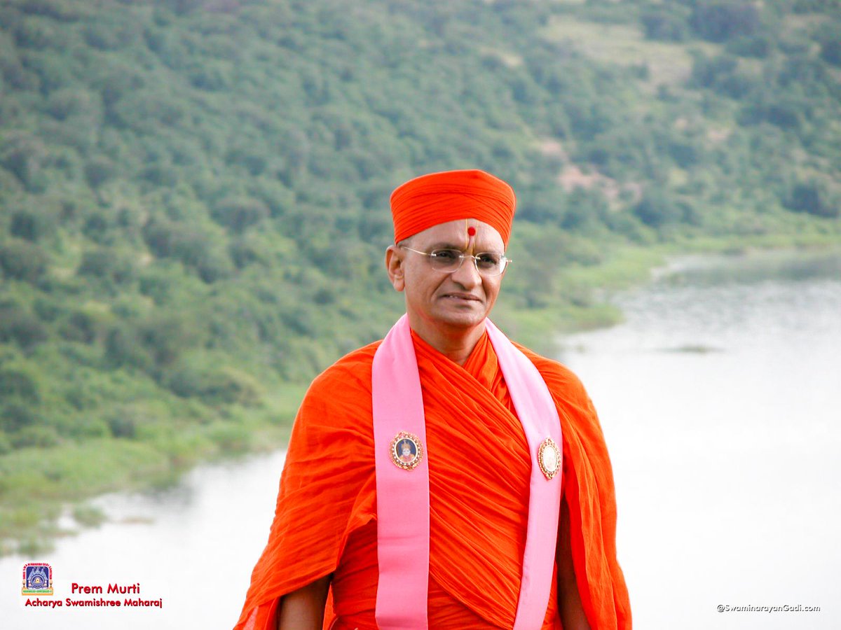 In loving memory of the revered Acharya Shree Purushottampriya #SwamishreeMaharaj, let's honor his legacy of #selflessservice and #dedication to serving #humanity #AcharyaSwamishreeMaharaj #PremMurti #Bapa #Swamibapa #SwaminarayanGadi #DivineRemembrance #SpiritualLegacy