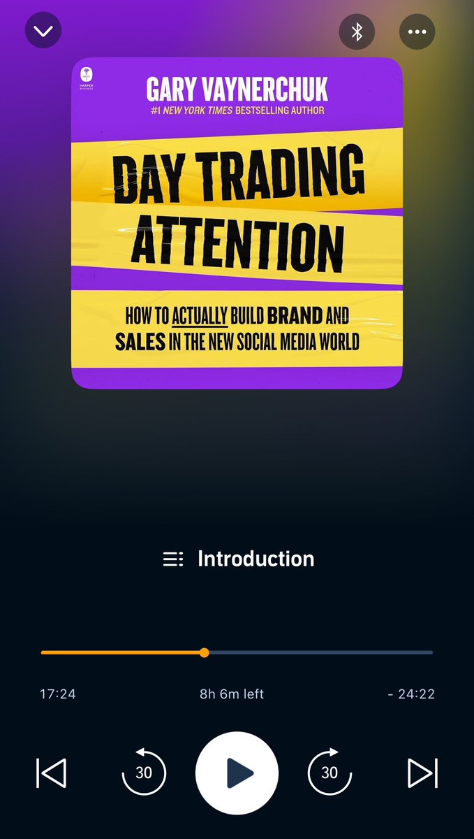 mischamillion's tweet image. Big day ! Was waiting for this book for a while 🔥
Not even 10min in and @garyvee hyped me up on underpriced attention 👊
I’ll share some of the best insights.
Let’s get back to it 📕