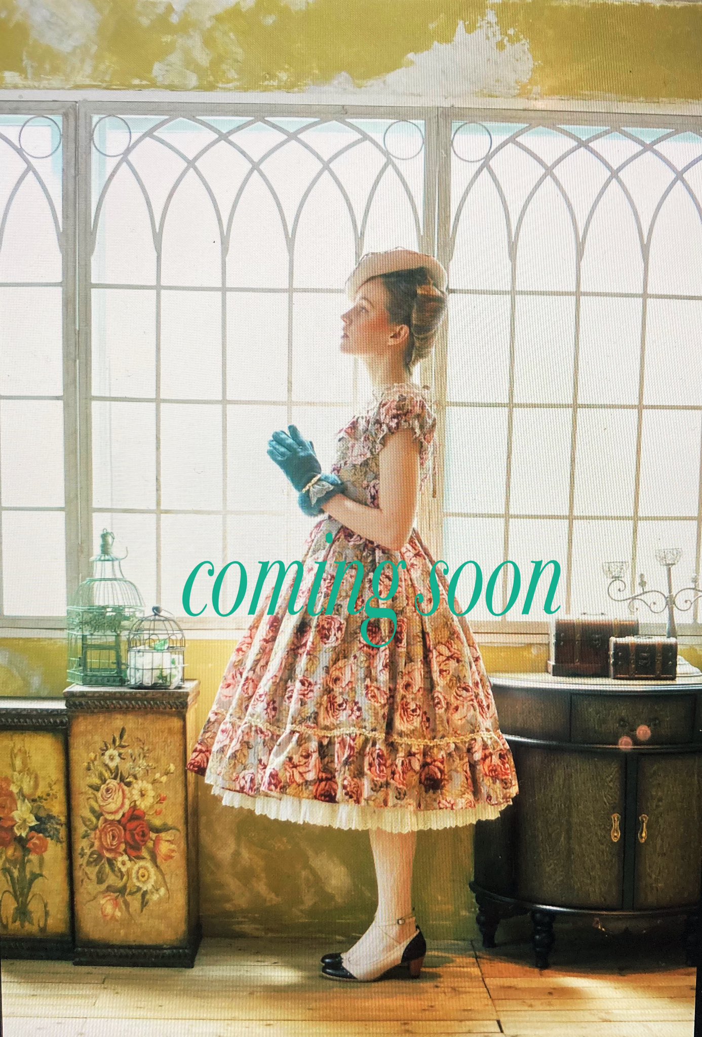 ロココブーケリボンティアードワンピース FireShot_Capture_431_-_-