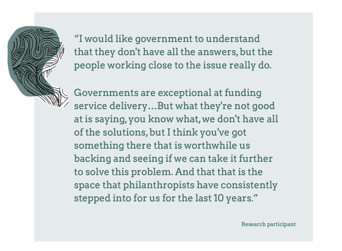 How can Governments support the DFV sector to do powerful work through new funding approaches? Research with @prfoundation1 highlights that more funding alone isn't enough: the conditions it is provided under make a difference too 🌿 Learn more here: innovationunit.org/wp-content/upl…