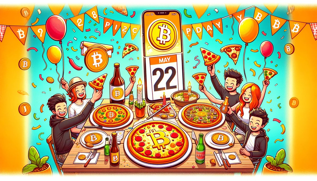 Happy BTC Pizza Day! 🍕 

Exactly 14 years ago, Bitcoin played its first role as a currency. Fast forward to today, BTC ecosystem has evolved tremendously. As we celebrate, let's look forward to innovations like Mirror leading the way to massive Bitcoin adoption! #btc