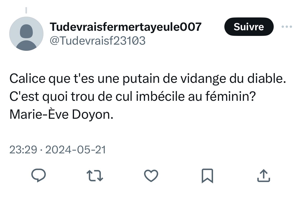 Marie-Eve Doyon tweet media