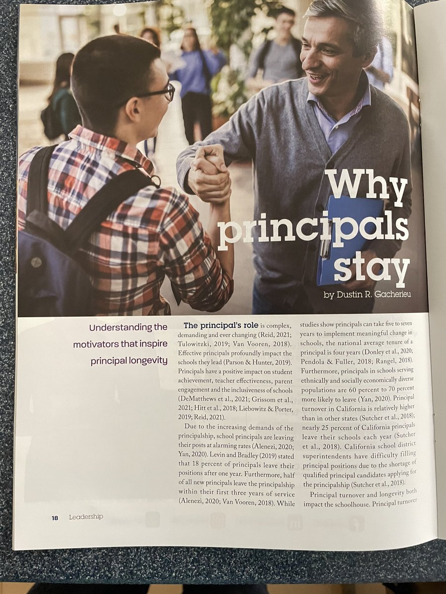 Have you checked out the current issue of our @ACSA_info Leadership magazine? Not to be missed is this insightful article by @ACSARegion6 leader @DustinGacherieu.