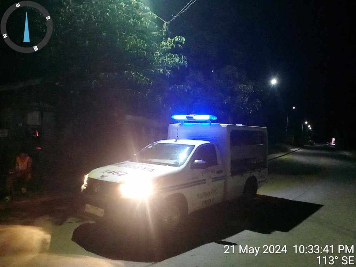 CRIME PREVENTION I Mobile Patrolling on May 21, 2024 in the AOR of the Municipality of Caibiran.

'𝑆𝑎 𝐵𝑎𝑔𝑜𝑛𝑔 𝑃𝑖𝑙𝑖𝑝𝑖𝑛𝑎𝑠, 𝑎𝑛𝑔 𝐺𝑢𝑠𝑡𝑜 𝑛𝑔 𝑃𝑢𝑙𝑖𝑠, 𝐿𝑖𝑔𝑡𝑎𝑠 𝐾𝑎!'

#BagongPilipinas
#ToServeandProtect
#CaibiranMunicipalPoliceStation
