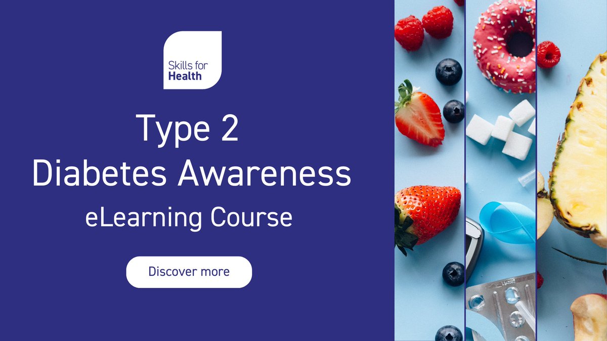 It’s #Type2DiabetesPreventionWeek! A campaign that aims to raise awareness of Type 2 diabetes.​ Learn more through our #DiabetesAwareness course which gives an understanding of the condition's challenges and how it can be managed: ow.ly/25es50RQx6P