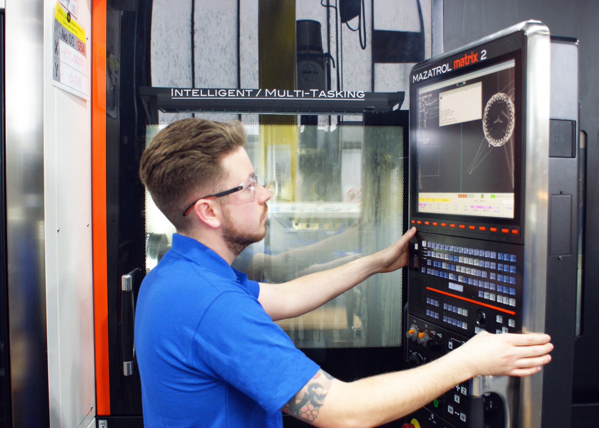 Our machine shop is in full swing, as always! 💪

Featured below is our Mazak matrix 2 CNC #machining centre, providing the best combo of precision and speed on all machining projects that come our way - no matter how big or small!

#UKmfg #UKeng