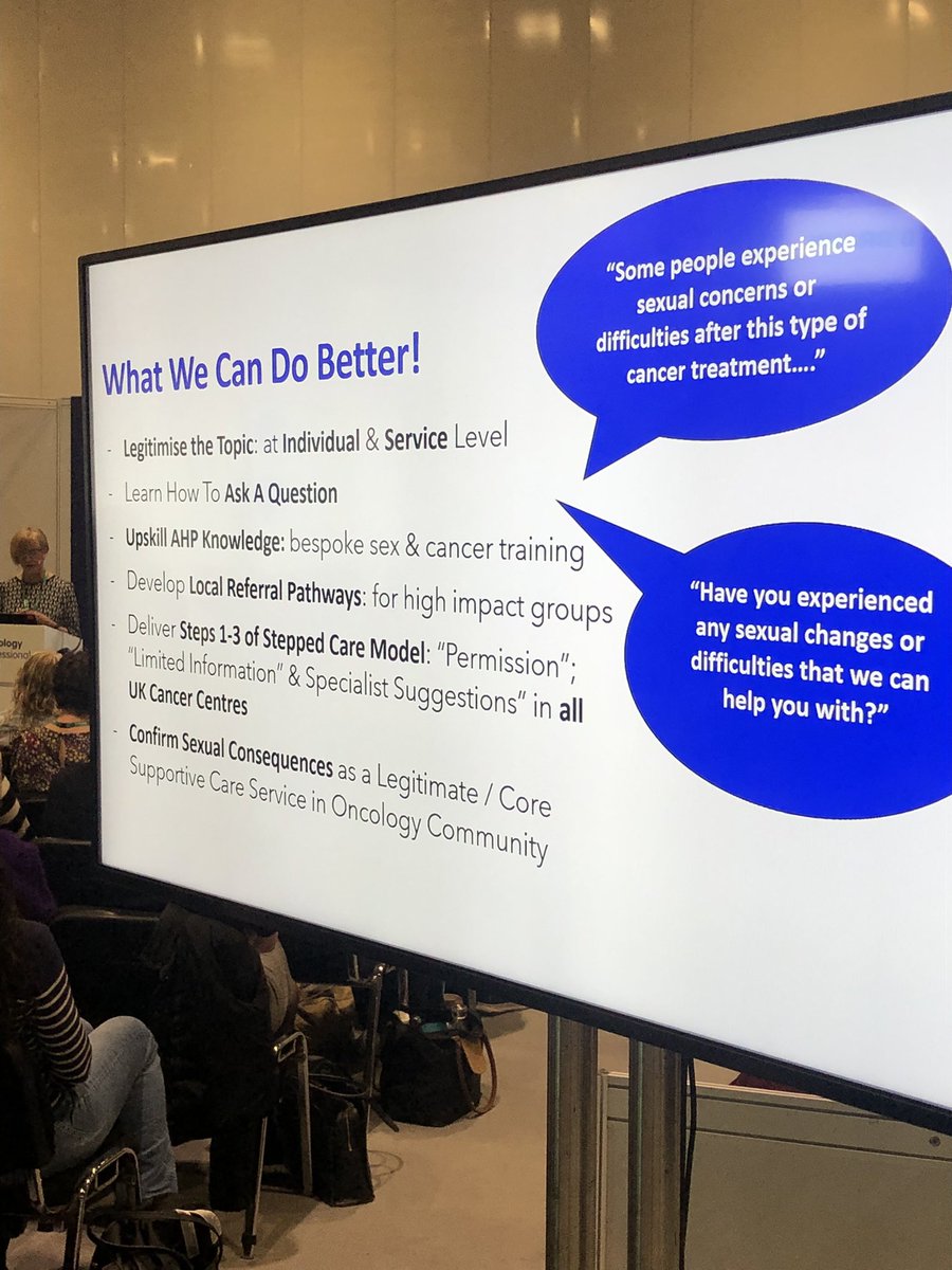 Monica Morris (@mmamynurse) on Twitter photo Kicking off D2 of <a href="/oncology_care/">Oncology Professional Care</a> with session on unmet needs around sex and cancer #OPC24 ‘we can do better’ says Dr Isabel White Kicking off D2 of <a href="/oncology_care/">Oncology Professional Care</a> with session on unmet needs around sex and cancer #OPC24 ‘we can do better’ says Dr Isabel White