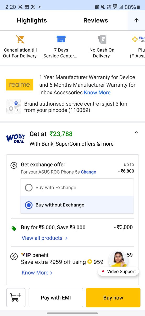 Realme 12 Pro Plus Jan 2024 mein ₹32,000 ki price pe launch hua tha just 5 months mein 3,000 price drop aur offer ke baad to yeh 24,000 mein milraha hai to socho kya value rah gayi phone ki Realme GT 6T pe bhi kuch mahino mein price cut ho jayega. In fact kaafi months se ispe