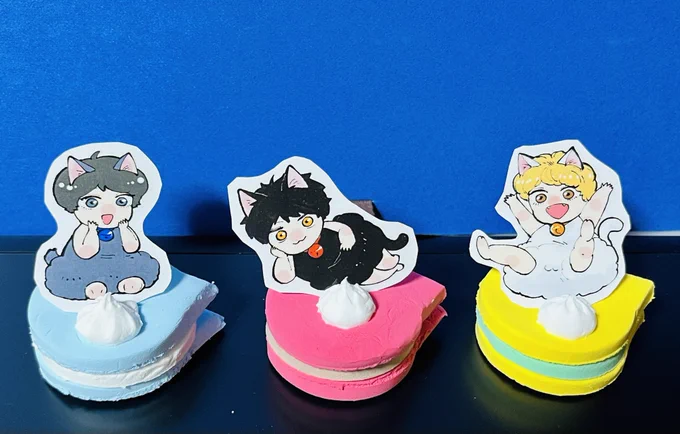 カフェごっこに使うマカニャンでけた 