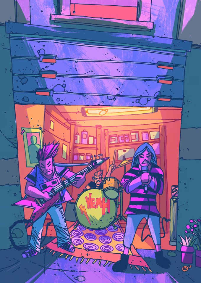 gnomeslair's tweet photo. Shiny new art has been added to our Dream City Knights RPG Kickstarter: https://t.co/VTsgNmJYEg https://t.co/De3z4DK6B6