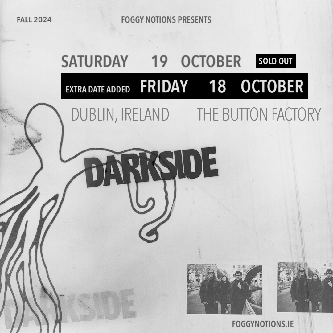 𝗗𝗨𝗘 𝗧𝗢 𝗗𝗘𝗠𝗔𝗡𝗗: @DarksideUSA have added a second show at @ButtonFactory22 on Friday 18 October 2024. 🎫 Tickets are on sale now bit.ly/3yvcpG8