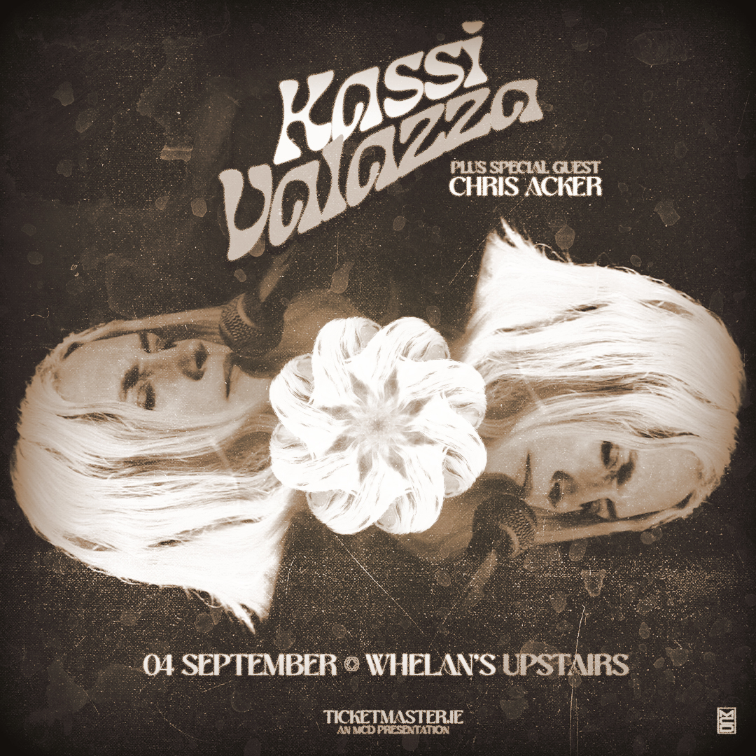 💫 Folk artist Kassi Valazza comes to Dublin for a live show Upstairs at @WhelansLive on 4 September 2024. 🎫 Tickets are on sale Friday at 10am bit.ly/3UTfMhv