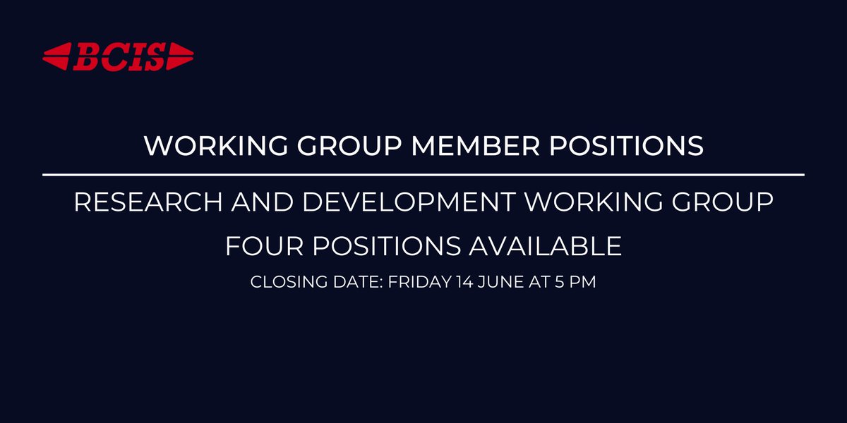 There are four positions available in the BCIS R&D Working Group! Upcoming posts: Lead of the Structural Heart Disease Sub-Group Lead Literature Review Project Research Nurse Representative Member Without Portfolio Find out more and apply: bit.ly/4bK7Q9d