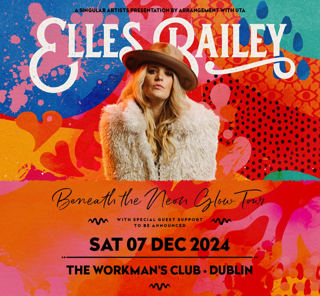 Award-winning Americana singer @EllesBailey has just announced live dates at @blackboxbelfast on Friday 6 December and @WorkmansDublin on Saturday 7 December 2024 🎶 🎫 Tickets on sale this Friday at 10am bit.ly/4bz1ABK