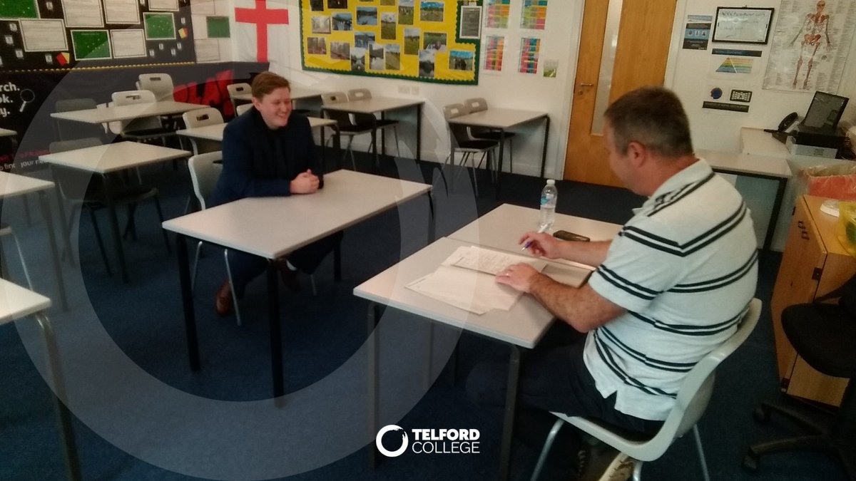 👨‍💼 Our sports students had mock interviews with Telford and Wrekin Lesuire, @ShropshireFA and @EnergizeSTW 👩‍💼 Thank you to all of our fantastic interviewers who visited and well done to our students for doing so well 🌟