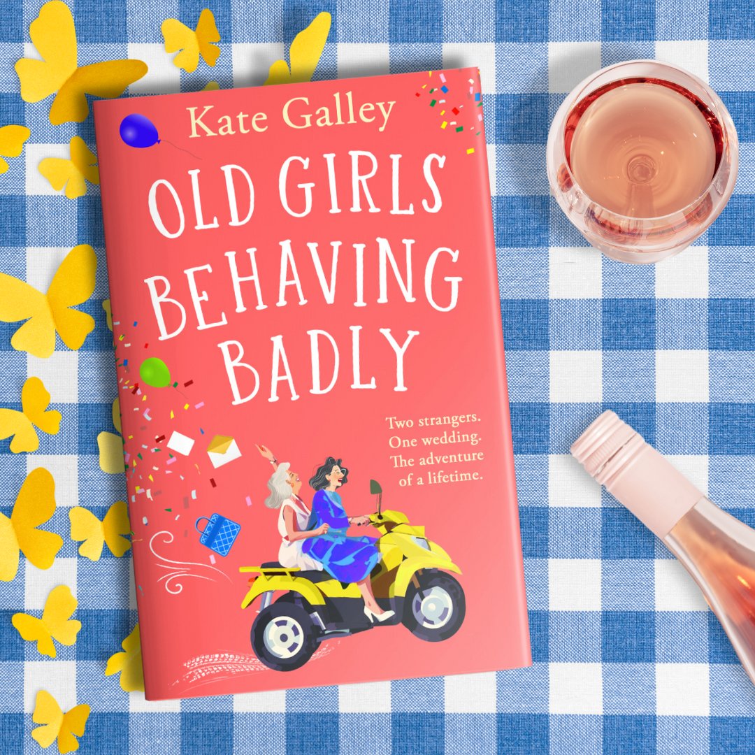 Something old, something new, something stolen…? #OldGirlsBehavingBadly, the uplifting new read from bestseller @KateGalley1, is out now! 🛵🎉 📖 Get your copy here: mybook.to/oldgirlssocial