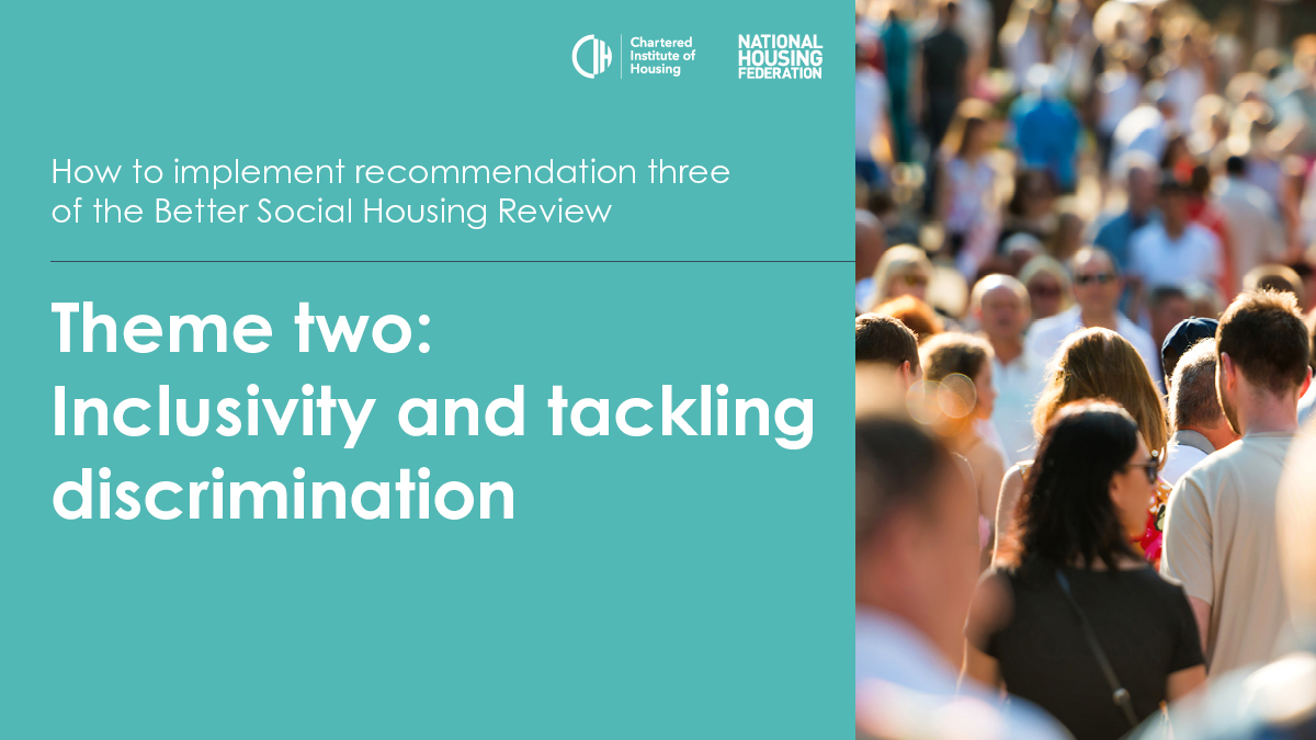 ICYMI 👀 We launched outcomes from our rethinking repairs project, as a result of recommendation three of #BSHR. The second theme in the report ‘Inclusivity and tackling discrimination’, aims to help providers use data to remove inequality in services➡️ow.ly/evJS50RFthM