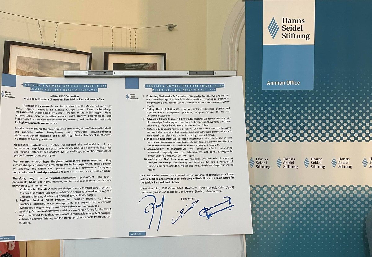 AfdcAssociation's tweet photo. the @HSSJoSyLb  offices : Jordan, Syria, Lebanon, jointly launched the #MENA Regional Network on Climate Change, bringing together partners and colleagues via online streaming to discuss collaborative strategies in tackling Climate Change challenges in the region. https://t.co/r26e23jaCV