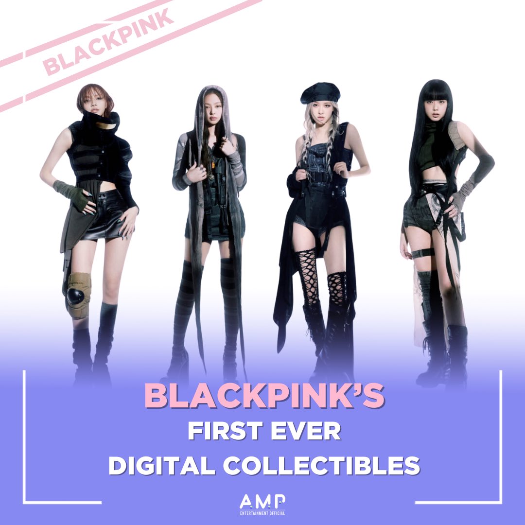 amp_entofficial's tweet photo. @BLACKPINK in the Web3 AREA! Are #BLINKS ready to step into the digital world with the queens? Inspired by 'Pink Venom', #BLACKPINK’s debuting their digital collectibles today exclusively on VeVe! 

Find out more @veve_official: https://t.co/92yU0LIgDs

#ROSÉ #LISA #JENNIE #JISO https://t.co/ecVjy4kuhK