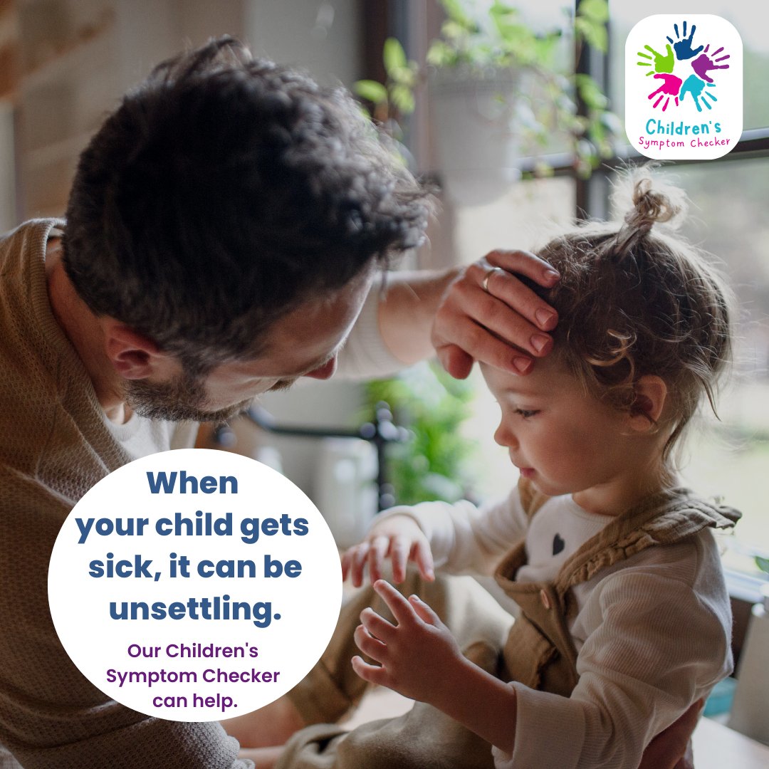 We understand that when your child gets sick, it's unsettling. That's why our Children's Symptom Checker is here to help you, before attending the Emergency Department 🚨 Find out more: bit.ly/4azyRM9