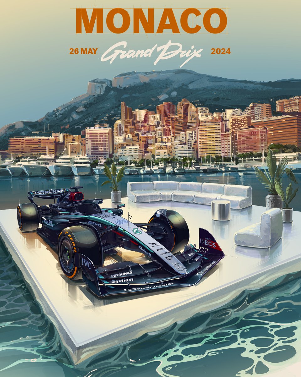 #F1 – The legendary street circuit through glamorous Monte Carlo and the sparkling Cote d’Azur truly makes the #MonacoGP one of a kind. ✨ Get your mobile wallpapers in the comments below.👇📲 #WeLivePerformance #WorldsFastestFamily