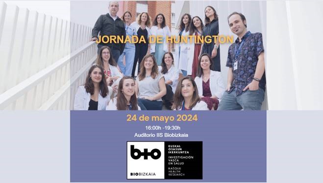 III JORNADA DE INVESTIGACIÓN EN LA ENFERMEDAD DE HUNTINGTON organizada un año más el grupo de investigación en Enfermedades Neurodegenerativas de Biobizkaia. 24 de mayo de 2024 16:00 a 19:00h Presencial en Auditorio Biobizkaia Inscripción: biocrucesbizkaia.org/servicios/form…