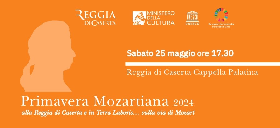 Dopo l’entusiasmante concerto della Notte Europea dei Musei, la Primavera Mozartiana alla #ReggiadiCaserta prosegue sabato 25 maggio alle ore 17.30 con il concerto dell’Orchestra da Camera di Caserta, diretta da Antonino Cascio e con la partecipazione dell’oboista Hyun Jung Song