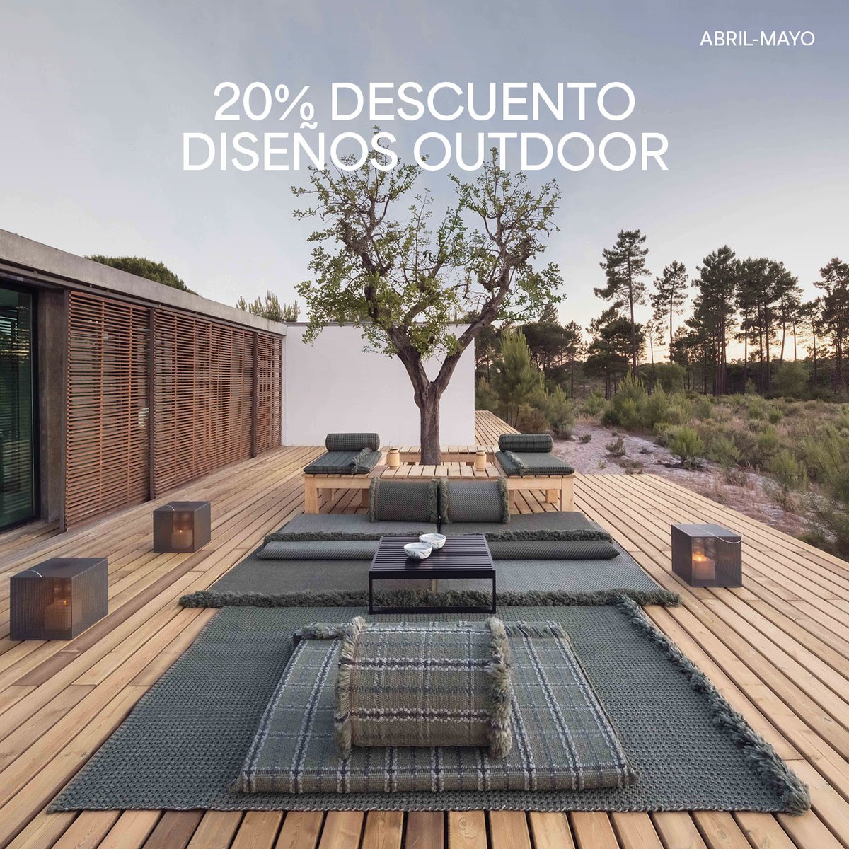 CassaFerrol's tweet photo. De abril a mayo, GAN ofrecerá un 20% adicional sobre el descuento existente en los  productos outdoor. Incluyendo best sellers como Garden Layers de Patricia Urquiola, Diamond Outdoor de Charlotte Lancelot o Grapy Outdoor de Nendo.
#outdoorsale https://t.co/v9k0Qr3dZ9