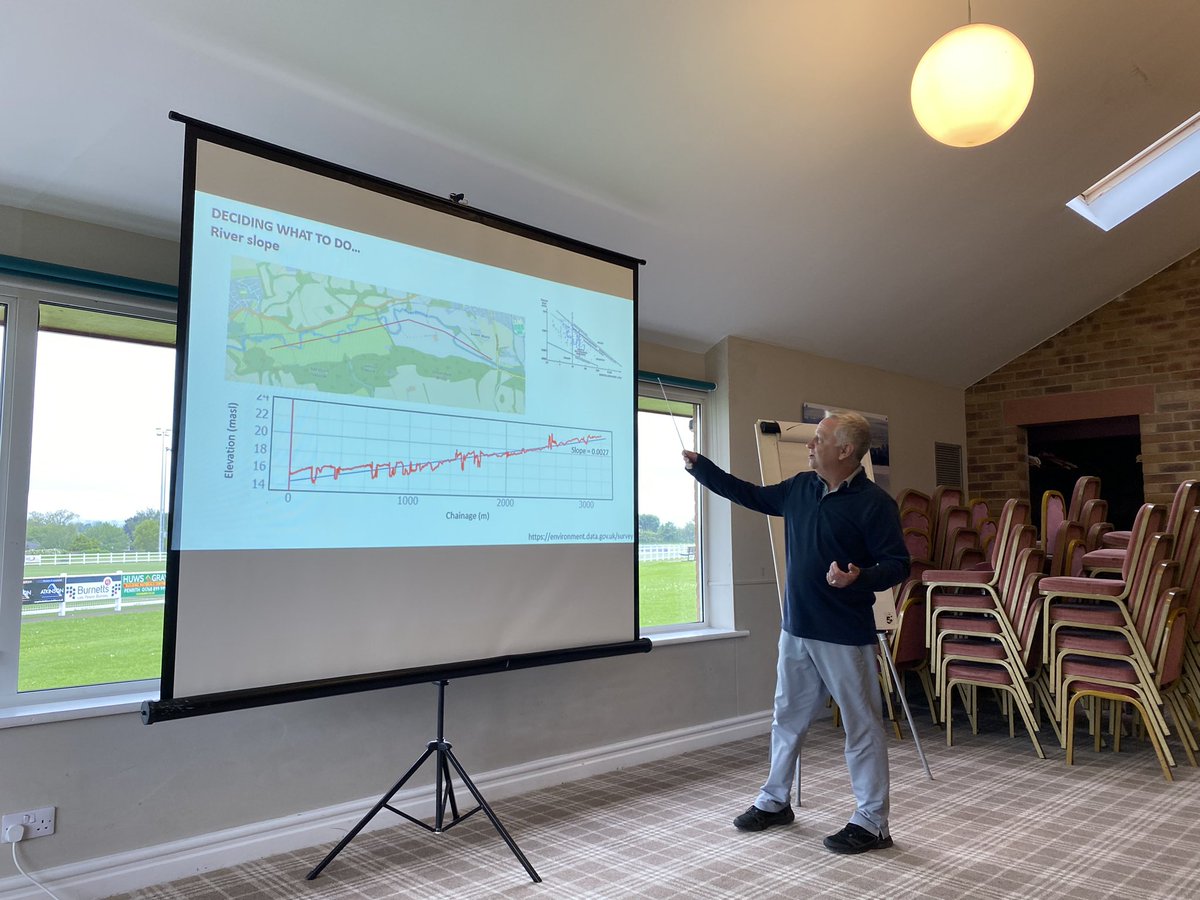 freshwaterbio's tweet photo. Starting the morning off on the Restoration in Practice Field Course with a classroom session ‘Deciding What To Do’ #FBAtraining #RiverRestoration #KnowledgeExchange https://t.co/UUngWB4uNf