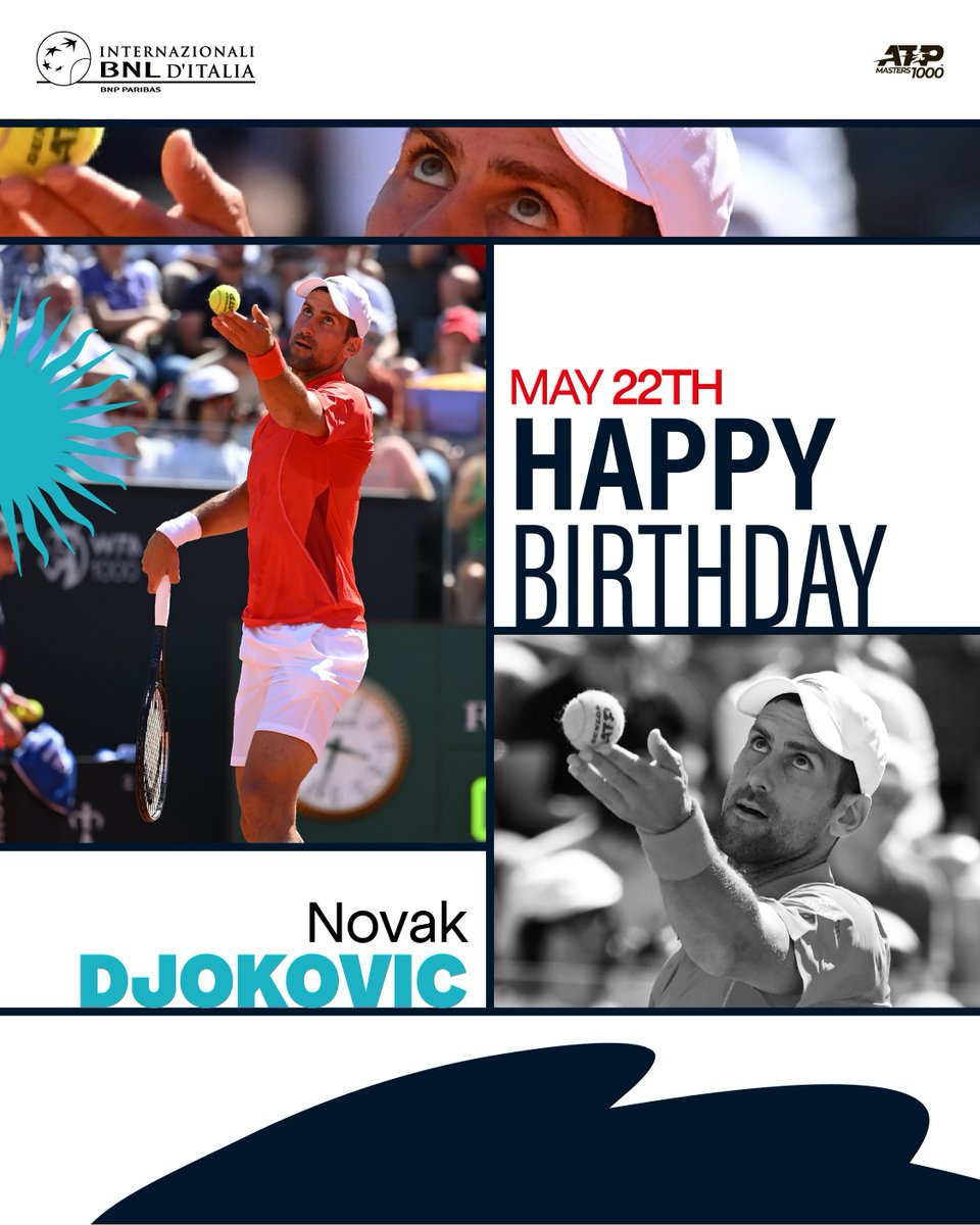 Happy birthday to the World No. 1, @DjokerNole! 🎂 #IBI24