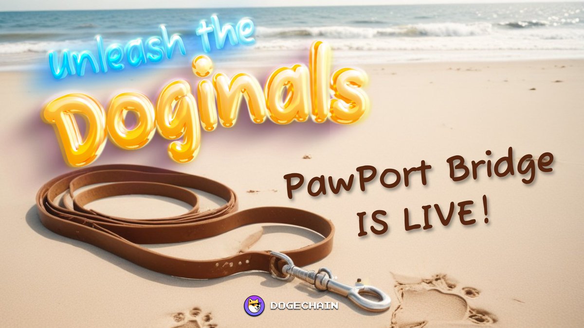 DogechainFamily's tweet photo. PawPort - World-First DRC20 to EVM bridge is LIVE on Dogechain!

Incredible news for the #Dogecoin and #Dogechain communities, Shibes. 

🐾 PawPort, the first Doginals bridge allowing you to bridge DRC20 assets to Dogecian is LIVE 🔥

🔗 https://t.co/pyBi3behZG

You can now imbue top #DRC20 assets with smart contract utility by bridging them to Dogechain’s burgeoning Web3 ecosystem. 

PawPort provides Doginals with: 

🔹 Web 3 capabilities
🔹 Facilitated trading on DEXes
🔹 Access to yields from LPs
🔹 Improved scalability and minimal gas fees 

Read our blog post for more information: 
📜 https://t.co/EDcKQ7v0M6

A huge shoutout to @verydogelabs for implementing the indexing technology & laying the foundations for #Doginals.