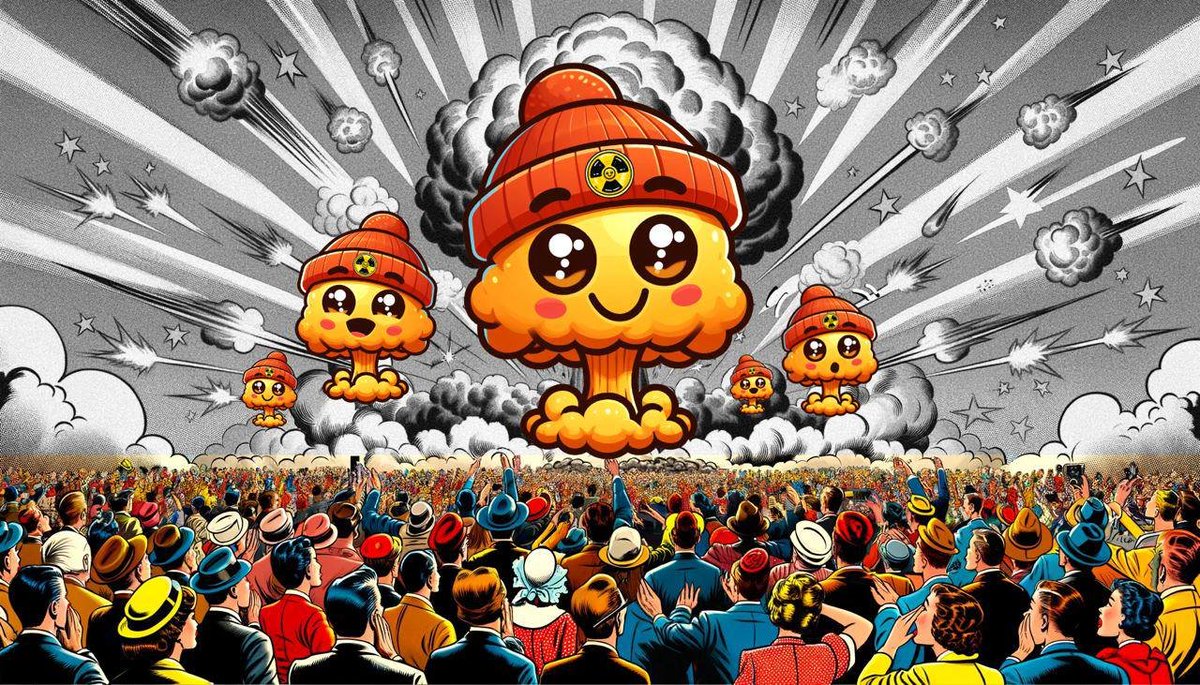 💥MEET $NUKEY💥

Meet Nukey, the adorable end-of-the-world #memecoin that’s more than just a cute face. As a happy little mushroom cloud donned in a cozy knit hat, Nukey serves as a potent symbol of the paradoxes within our world.

Website: nukeyonsol.com

Telegram: