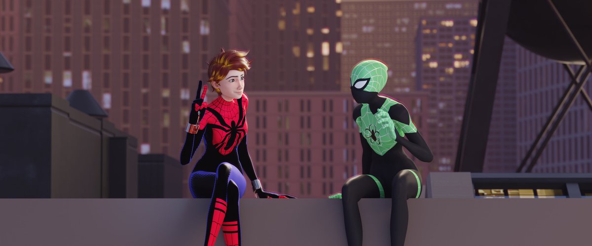 May is meeting another Spider-Sonas... Spider-Ivy: @NERO_JIRO @spiderverse @sonyanimation #spiderman #spidermanacrossthespiderverse #spiderverse #animation #animation3d #spiderverse2