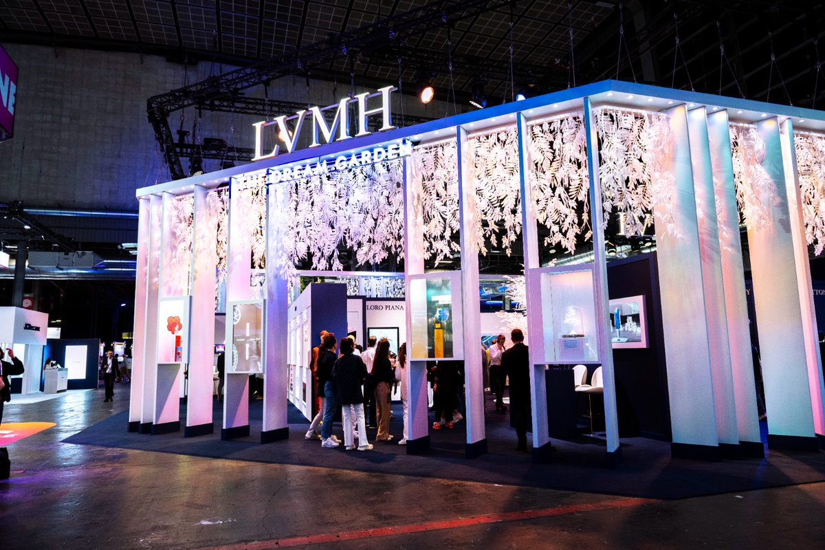 LVMH's tweet photo. "From transformation to acceleration: Tech, HR &amp; Digital at the luxury forefront"🎤

Come to our booth and meet with Johanna Ponté, Franck le Moal and Gonzague de Pirey at 10:30am to discuss this exciting topic!

#LVMH #LVMHTalents #LVMHxVivaTech @VivaTech https://t.co/3WWnUaN33D