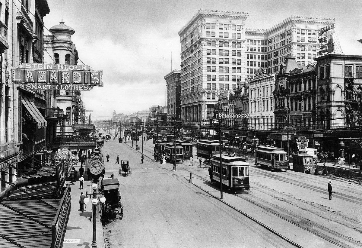 Moneyking95's tweet photo. City of New Orleans in 1900 https://t.co/17qvtROlD5