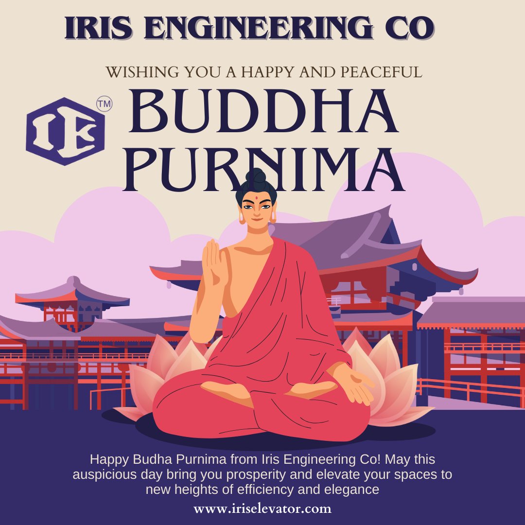 irisengineer's tweet image. Happy Budha Purnima from Iris Engineering Co! May this auspicious day bring you prosperity and elevate your spaces to new heights of efficiency and elegance.
iriselevator.com
#buddhapurnima #irisengineeringco