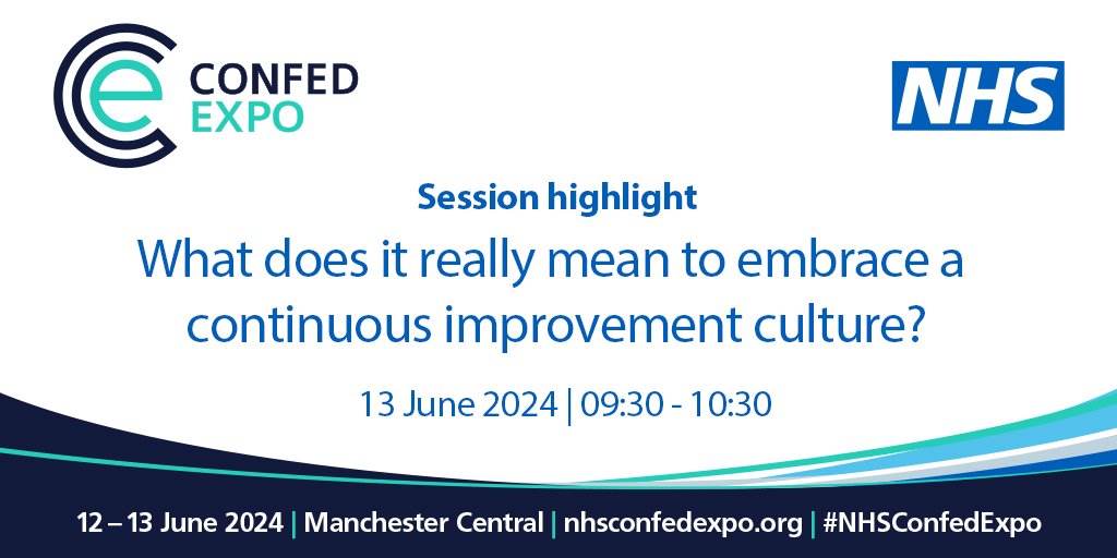 We are counting down the days to #NHSConfedExpo in Manchester. The #ICSNetwork is looking forward to this session on improvement and how it to embed it in systems. Have you heard our new joint improvement podcast? @theQCommunity @HealthFdn @NHSConfed nhsconfed.org/publications/p…