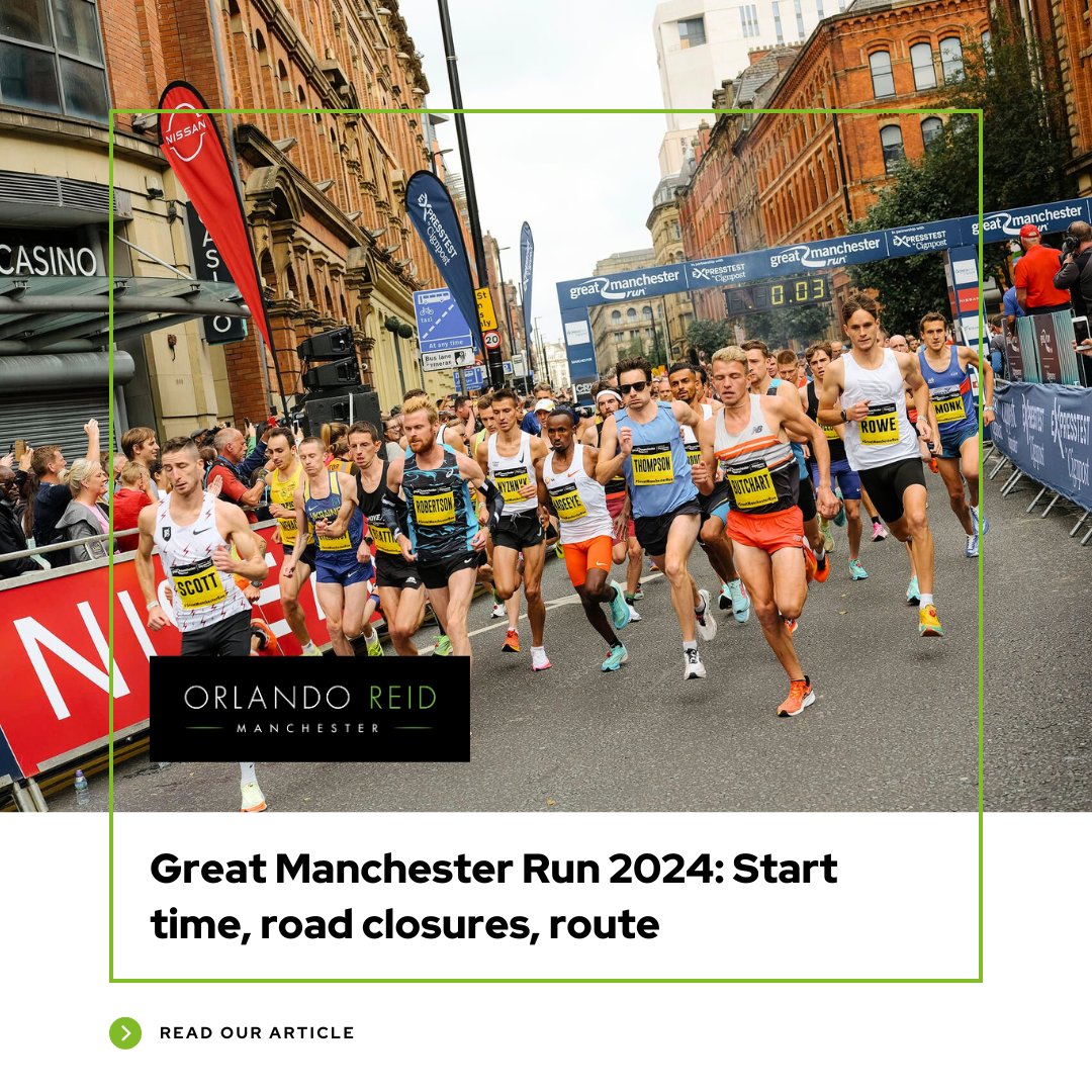 🏃‍♂️ Exciting times ahead! The AJ Bell Great Manchester Run is happening this Sunday, with an expected 30,000 participants set to take over Manchester City Centre.

Wishing the best of luck to everyone taking part!

Click on the link to read our article -orlandoreid.co.uk/about-us/stori…