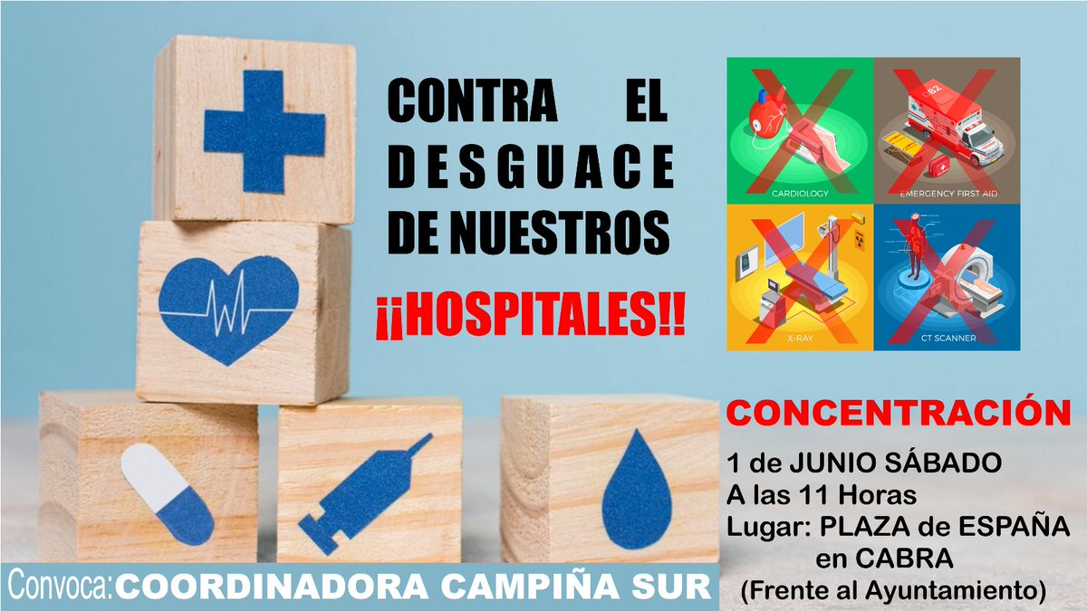 #SanidadPública #concentracion