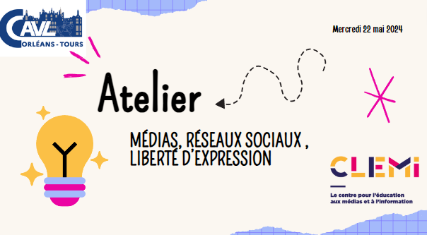 karen_prevost's tweet photo. 😊Ravie d'animer un atelier #EMI avec des élus du #CAVL de l'@ac_orleanstours dans le cadre de la journée inter-CVL organisée ce mercredi 22 mai au lycée B. Franklin à Orléans
🙏 Merci à Sylvain Disson #DAVL pour sa confiance
#ExpressionDesLycéens https://t.co/TAfIqY1eoh