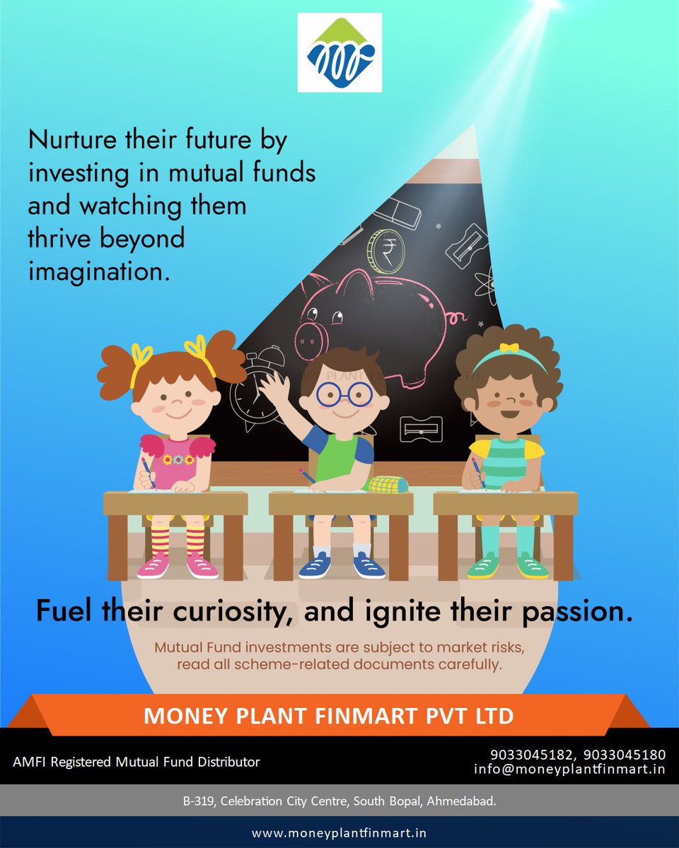 Invest in Their Future: Mutual Funds for Your Child's Education. #ChildEducation #FutureInvestments #MutualFunds For More details click u4873.app.goo.gl/zfsQ7B7sW6QvUJ….