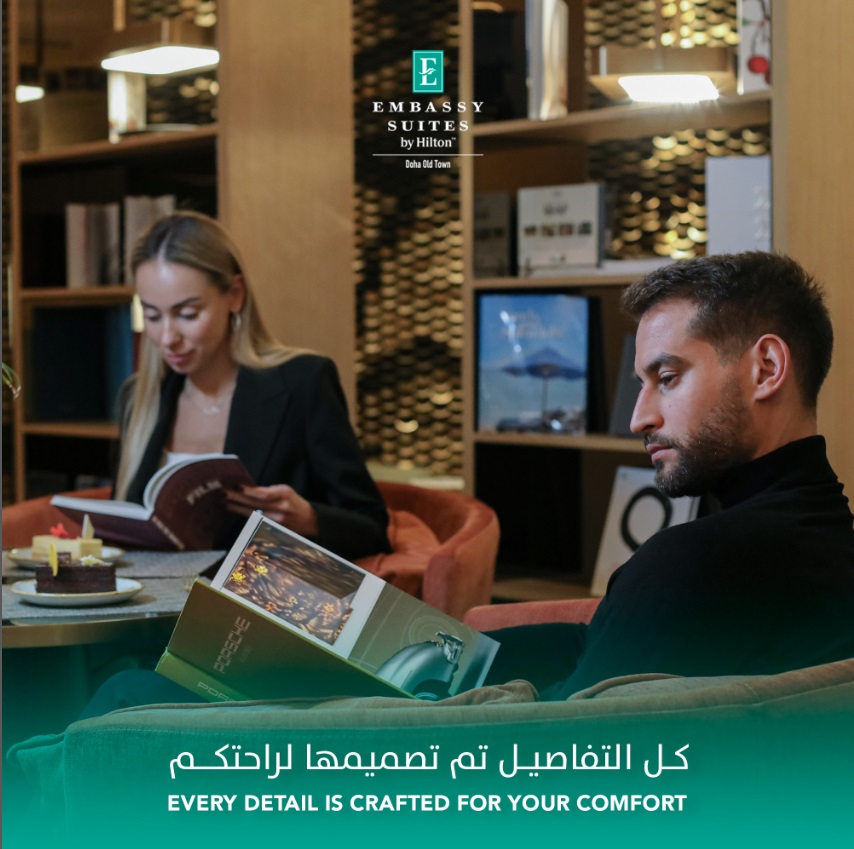 Discover unparalleled relaxation at Embassy Suites! From luxurious rooms to premium amenities, they guarantee a memorable stay from start to finish. Book now at +974 50377342. #EmbassySuites #LuxuryStay #DohaOldTown #UnwindInStyle
