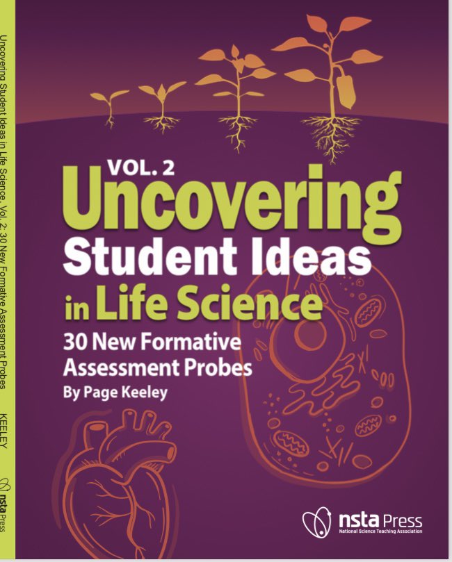 A nice surprise came today- the long awaited Uncovering Student Ideas- Life Sci Vol 2 is soon to go to print! #NSTA #NSTA24 #NSELA #formative #SciEd