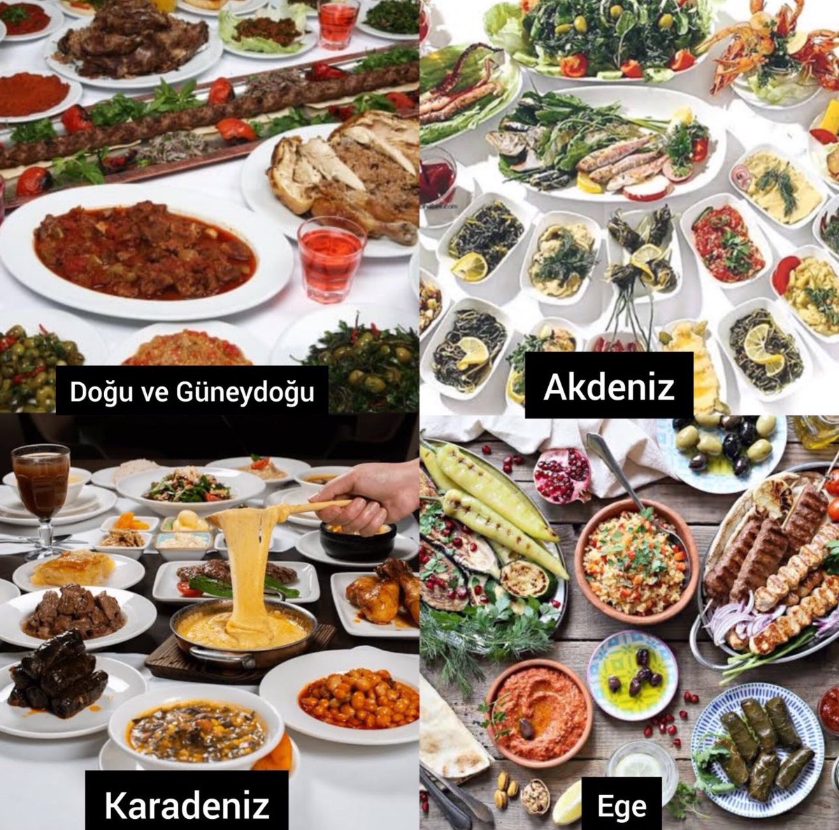 Siz hangi masaya otururdunuz? Ben Karadeniz hariç hepsi