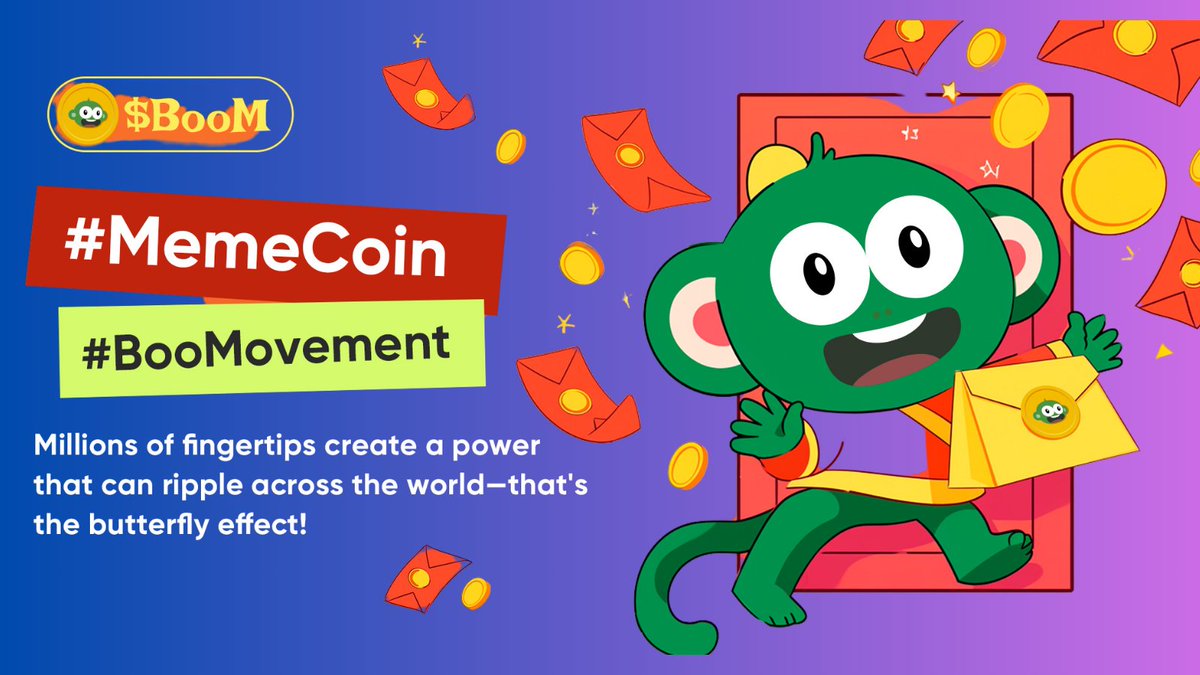 💥🚀Excited to fatten your wallet? Join the @BooM_Coin1,
 Movement and receive a 1 ETH airdrop by joining our Telegram group.
 Secure your future wealth today💥🚀
 t.me/BoomKoin_bot?s… 
 #CryptoBoost #BooMTG #ETHAirdrop