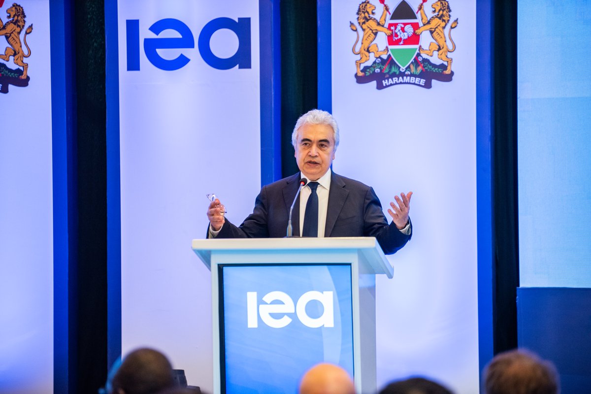 Very pleased to open <a href="/IEA/">International Energy Agency</a>'s 9th Annual Global Conference on Energy Efficiency in Nairobi, the 1st ever in Africa, with over 60 countries &amp; 550 participants

Honoured to be joined by 🇰🇪 Deputy President <a href="/rigathi/">Rigathi Gachagua</a> Gachagua &amp; Minister of Energy <a href="/davis_chirchir/">Davis Chirchir, EGH</a> &amp; other leading figures