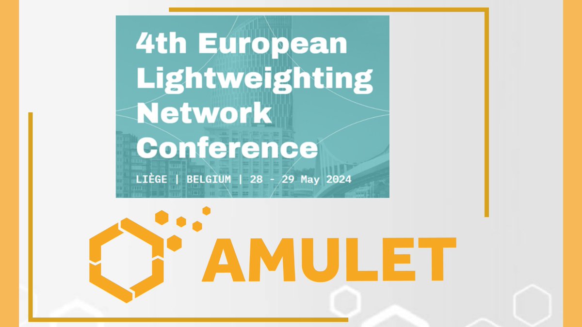 On 28-29 May 2024 in Liège, we will have the opportunity to meet at the 4th ELN Conference with a common mission: to establish a dynamic and united European lightweighting strategy.
#INNOSUP #EISMEA #ECCP #Cluster_EU