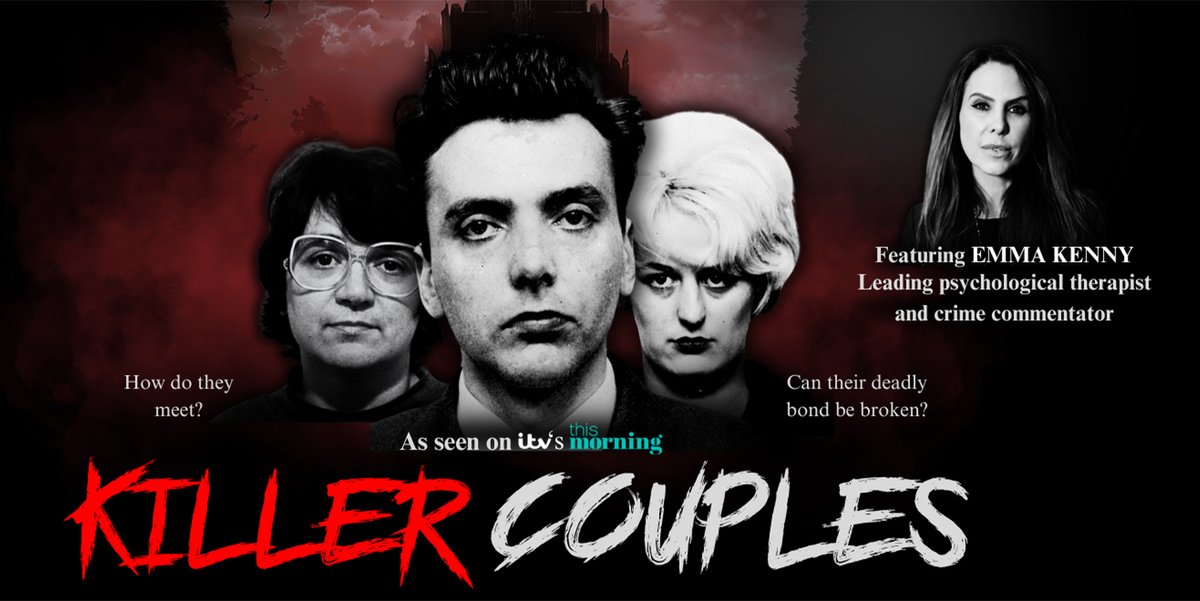 One for morbidly curious & true crime fans! Leading psychological therapist and crime commentator @emmakennytv unravels the complex psychology of couples who commit the unthinkable in 'Killer Couples'. Headed to Guildford in Feb 2025. Book Now: yvonne-arnaud.co.uk/whats-on/emma-…