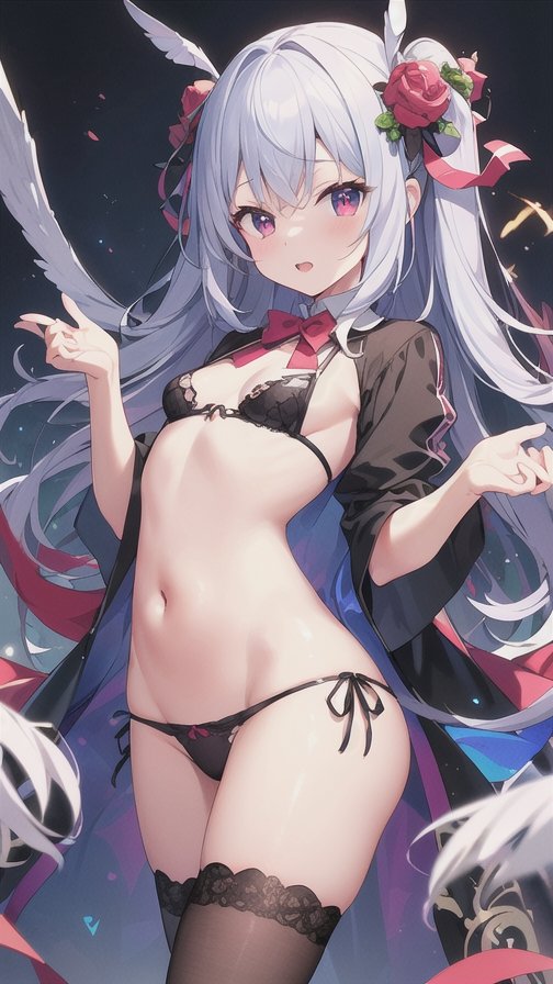 育生aiイラストアプリでプロンプトを1つずつ足していってみる。※そのほか設定は自動※

乳がでかすぎたので次は「微乳」

①パ〇チラ ②微乳

では、検証してみます(*`･ω･)ゞ

#育生AI #イラスト #検証してみます